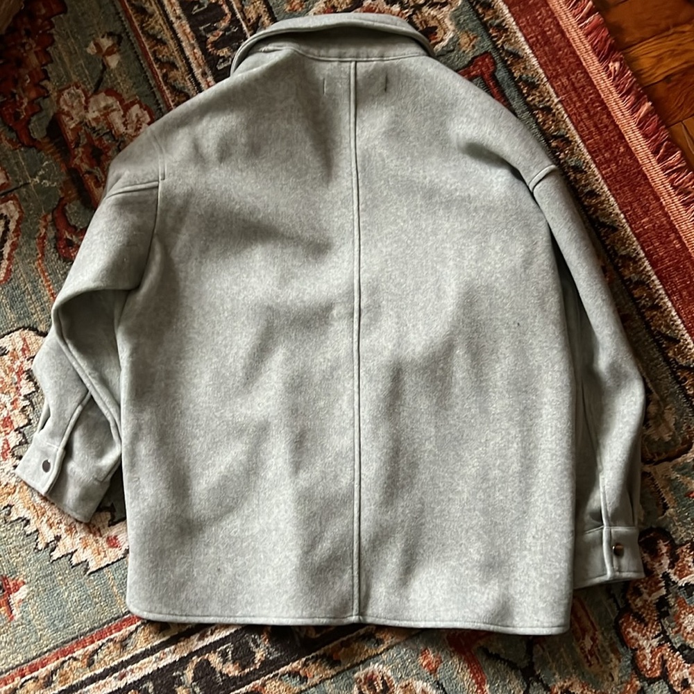 Zara Fleece Shacket - Picture 5 of 5